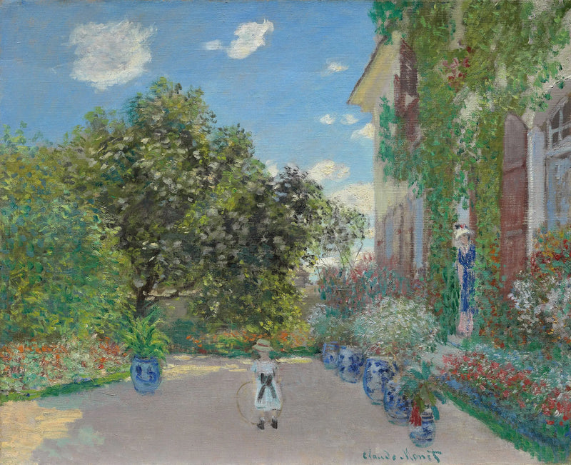 Taiteilijan talo Argenteuilissa - Claude Monet