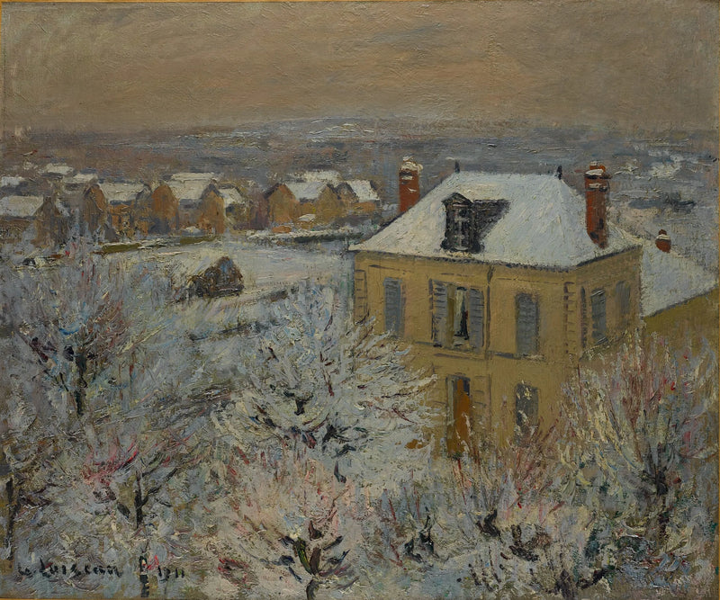Talvitalo - Gustave Loiseau