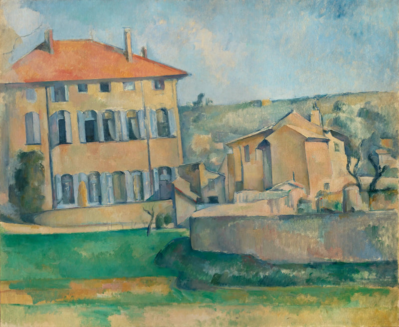 Jas de Bouffanin talo ja maatila - Paul Cézanne