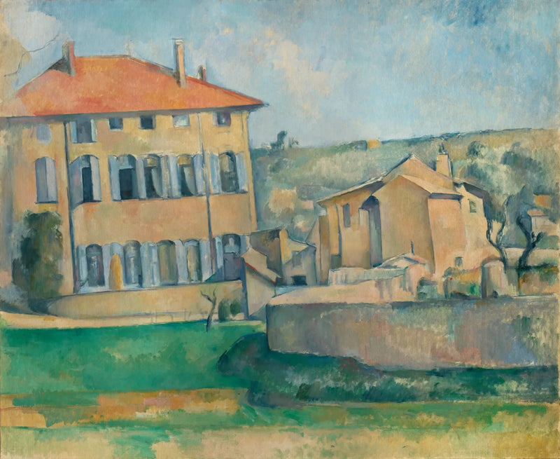 Jas de Bouffanin talo ja maatila - Paul Cézanne