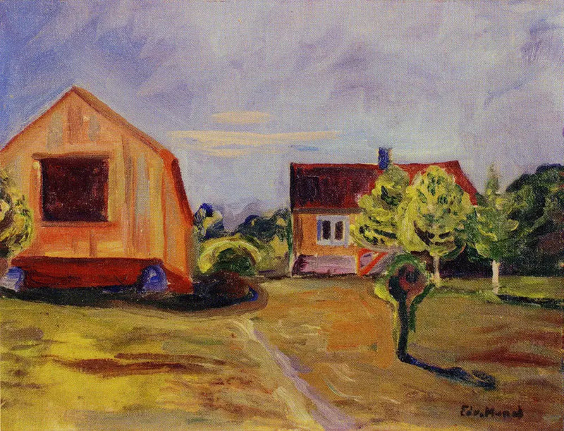 Munchin koti ja studio Åsgardstrandissa - Edvard Munch