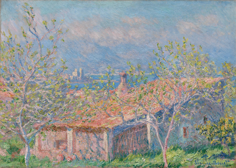 Puutarhurin talo Antibesissa W1165 - Claude Monet