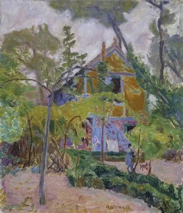 Talo puiden keskellä - Pierre Bonnard