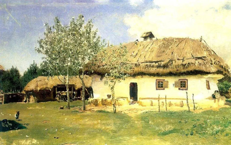 Ukrainan maatilaismaisema - Ilya Repin