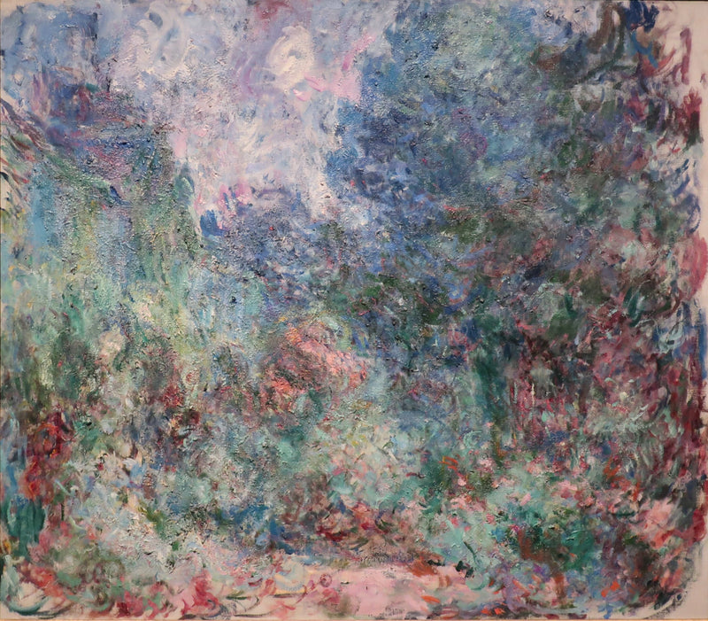Talo nähty ruusutarhasta - Claude Monet