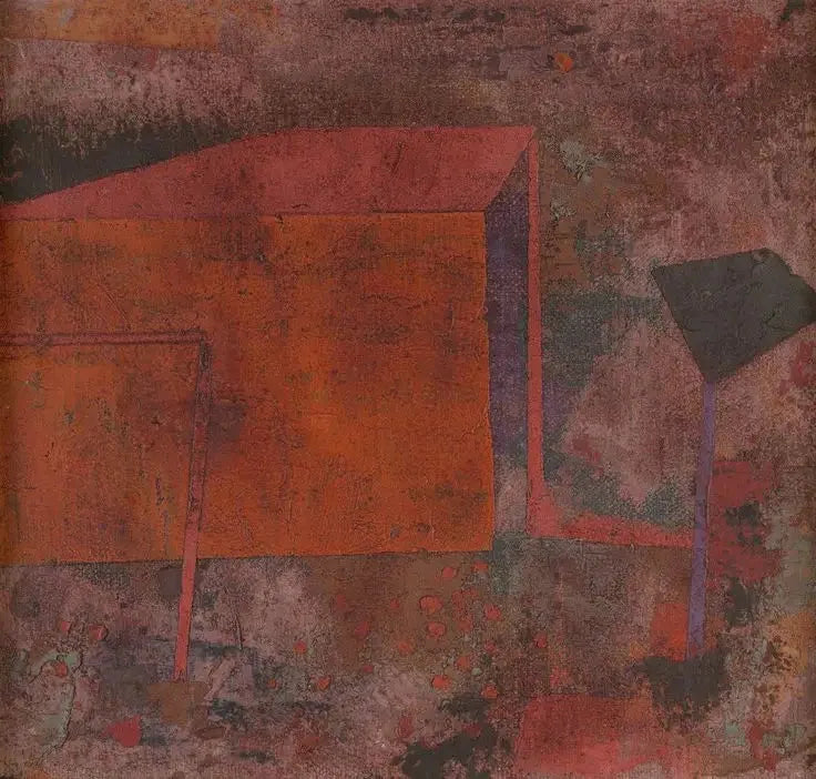 Punainen talo - Paul Klee