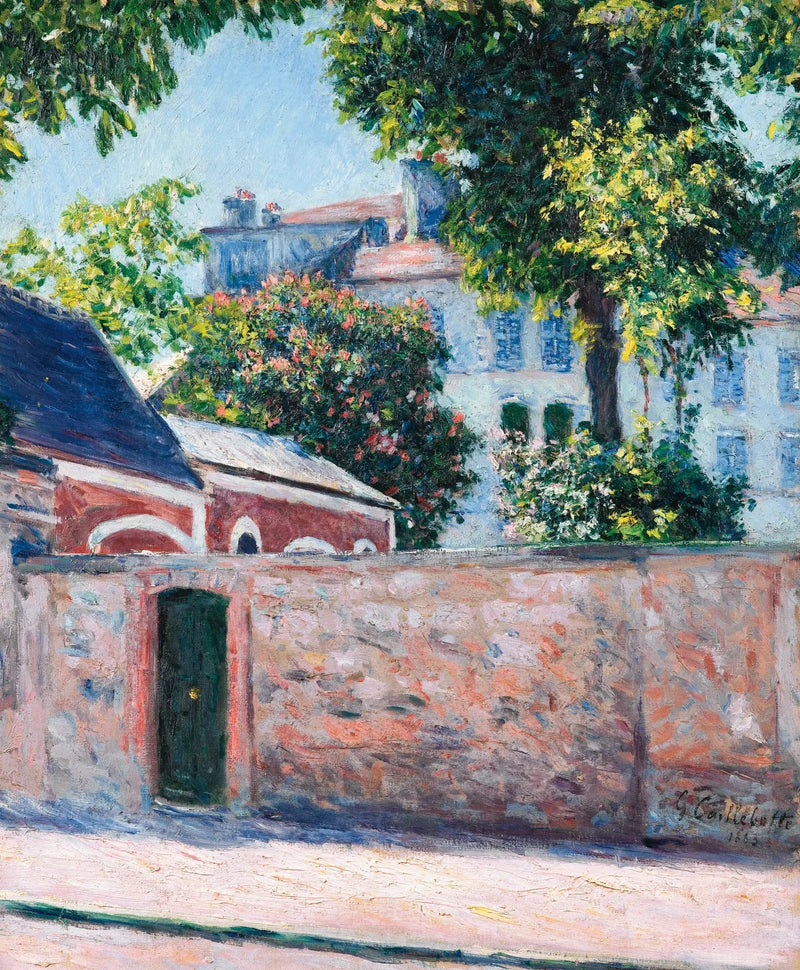 Talot Argenteuil'ssa - Gustave Caillebotte