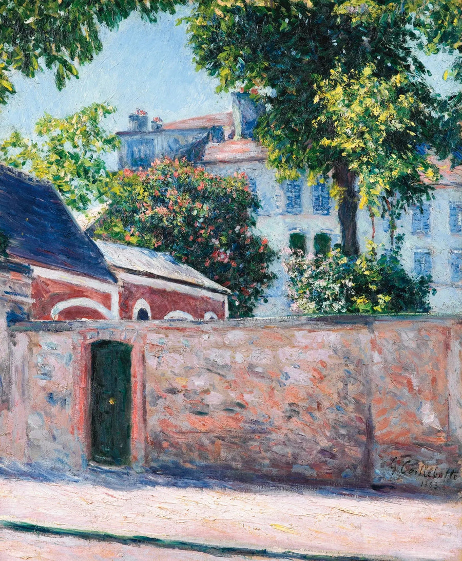 Talot Argenteuil'ssa - Gustave Caillebotte