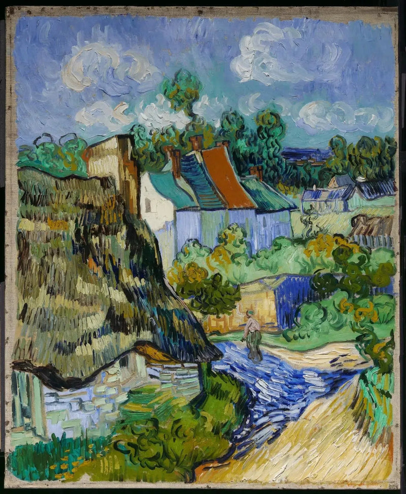 Auversin talot - Vincent van Gogh