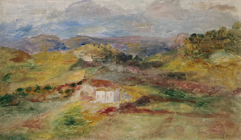 Cagnesin talot - Pierre-Auguste Renoir