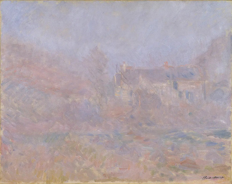 Talot Falaiseissa, sumu - Claude Monet