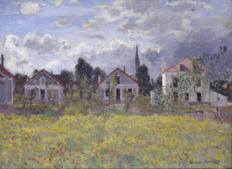 Argenteuilin talot - Claude Monet