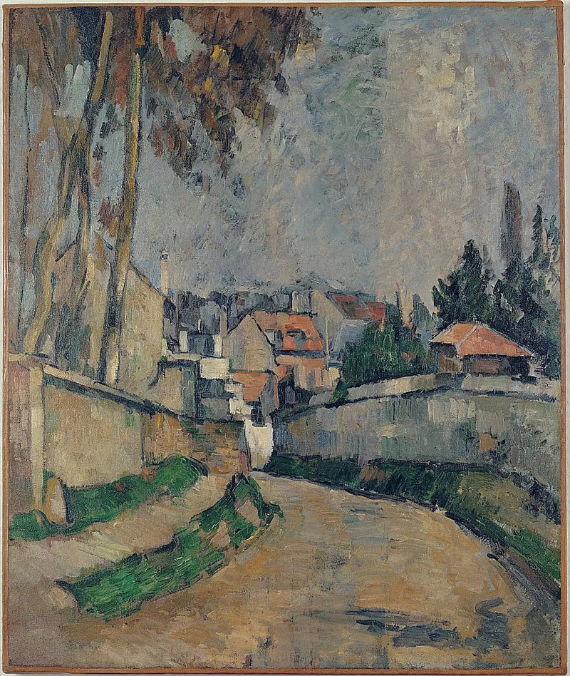 Talot tien varrella II - Paul Cézanne