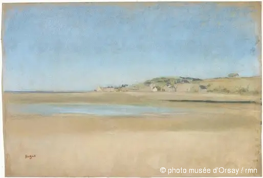 merenrannan talot - Edgar Degas