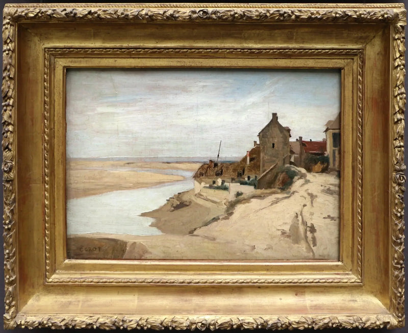Kalastajakaupungit Sainte-Adresse - Jean-Baptiste Camille Corot