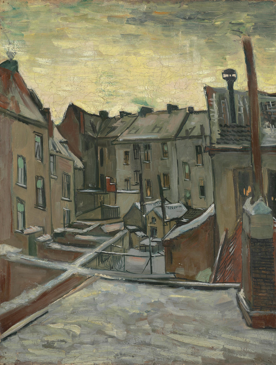 Takapihan talot - Vincent van Gogh