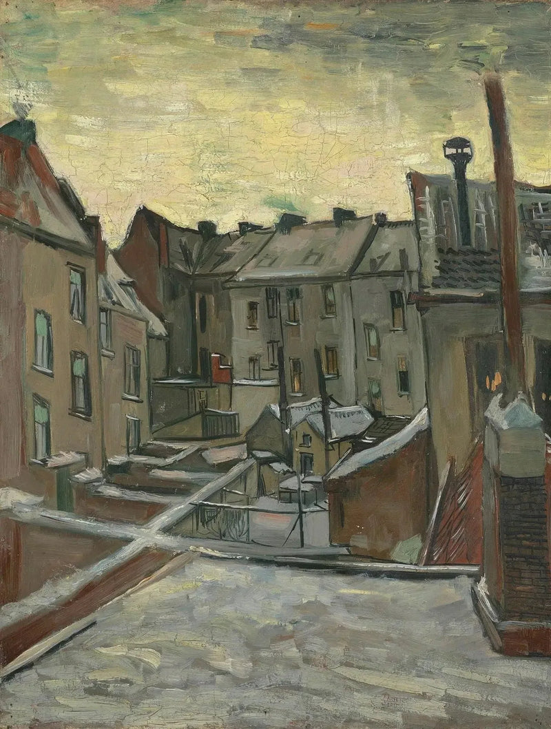 Takapihan talot - Vincent van Gogh