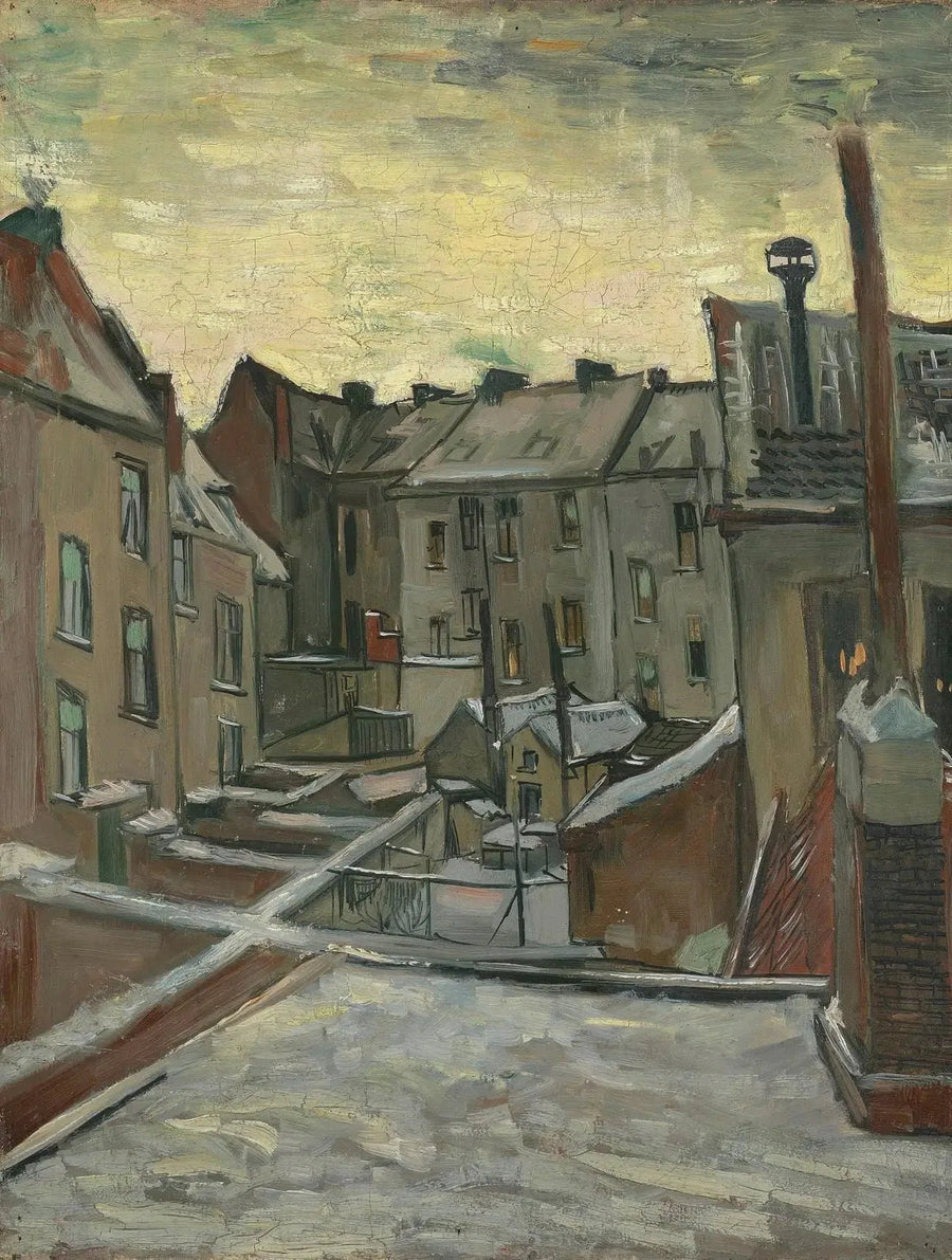 Takapihan talot - Vincent van Gogh