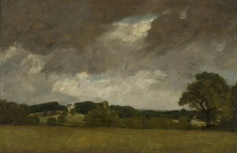 Malvern Hall etelän-luoteesta - John Constable