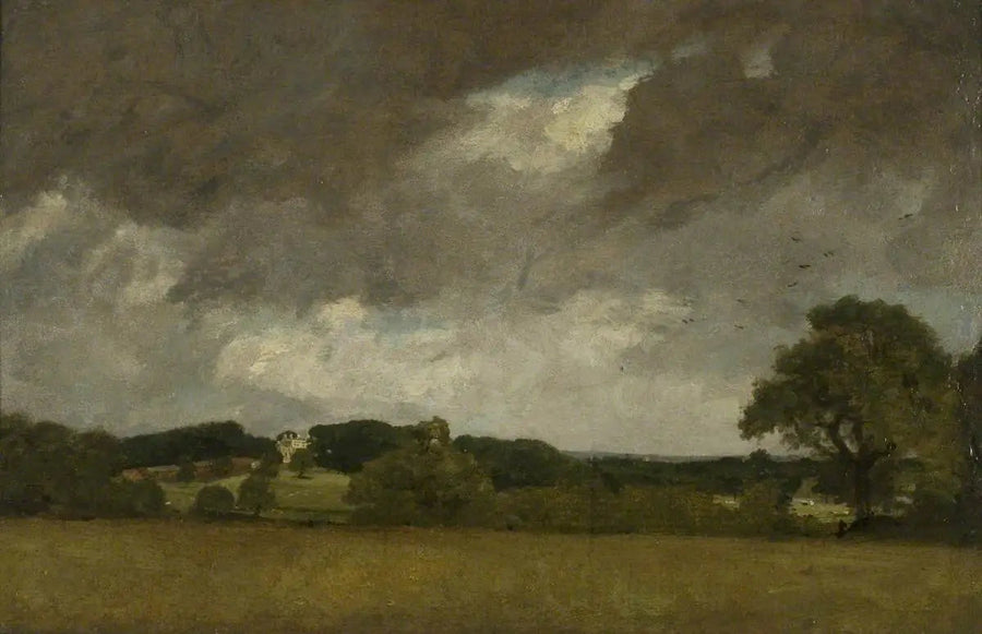 Malvern Hall etelän-luoteesta - John Constable
