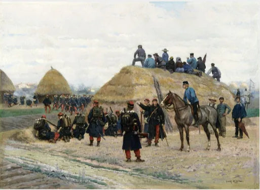 Syksyn manööverit - Édouard Detaille