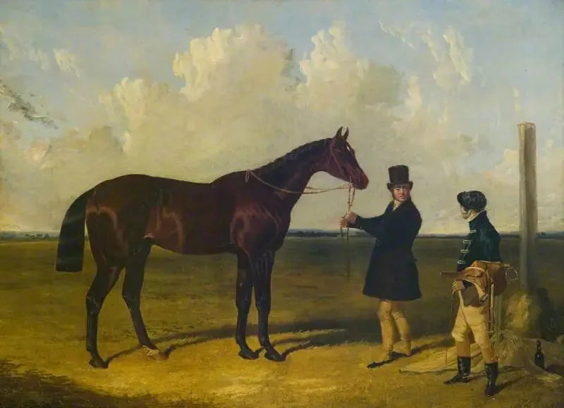 Mango', voittaja St Legerissä, 1837 - John Frederick Herring, Sr.