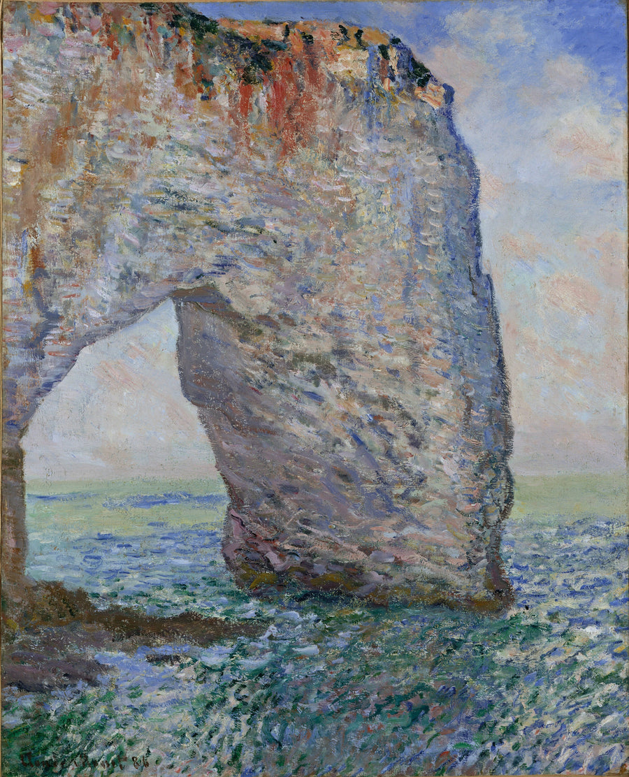 La Manneporte lähellä Étretat W1052 - Claude Monet