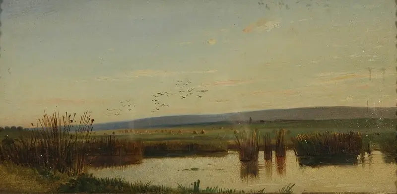 Marais auringonlaskussa - Ivan Chichkine