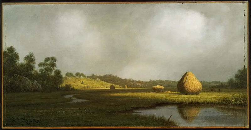 Suolalehdot, Newburyport, Massachusetts - Martin Johnson Heade