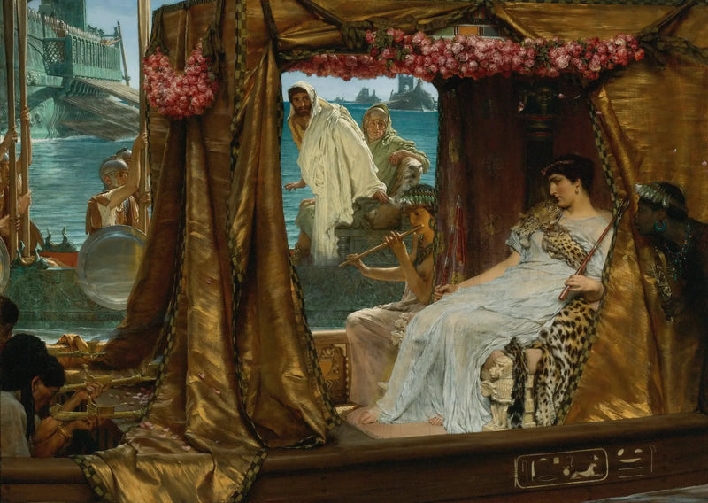 Marc Antoine ja Kleopatra - Lawrence Alma-Tadema