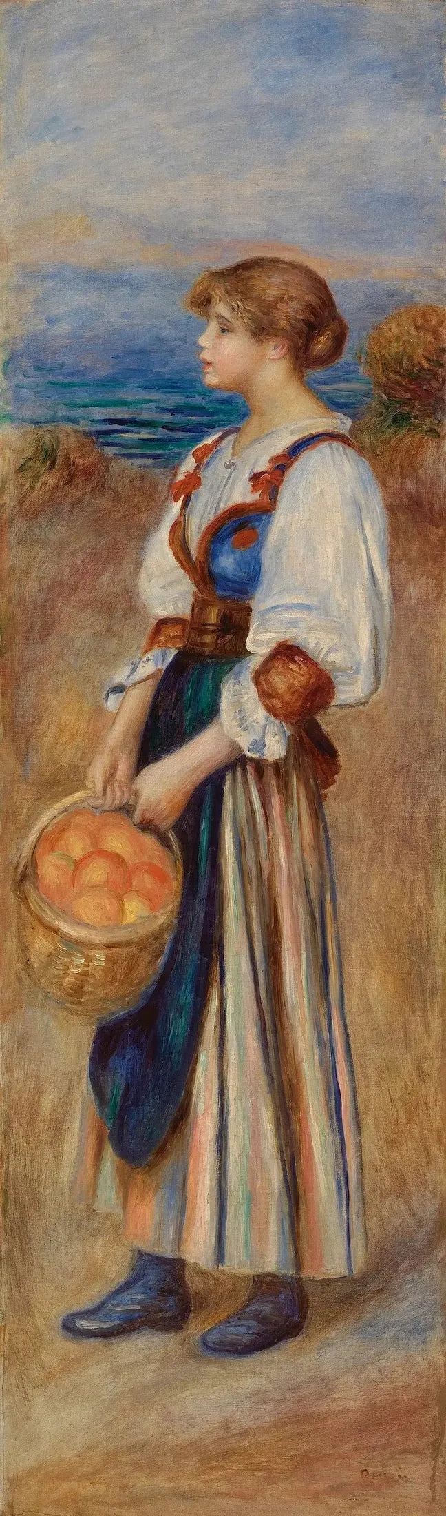 Appelsinimyyjä - Pierre-Auguste Renoir