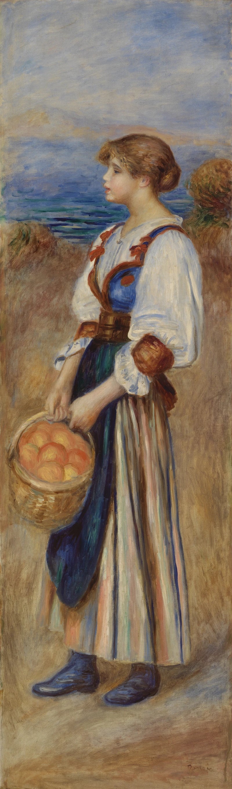 Appelsinimyyjä - Pierre-Auguste Renoir