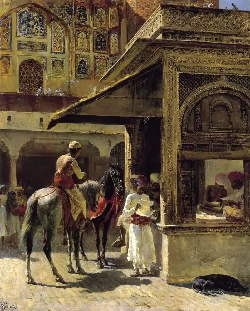 hindulaiset kauppiaat - Edwin Lord Weeks