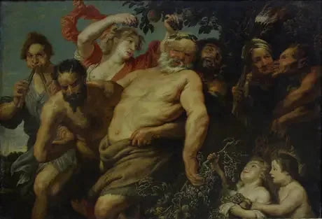 Silène-markkinat - Peter Paul Rubens