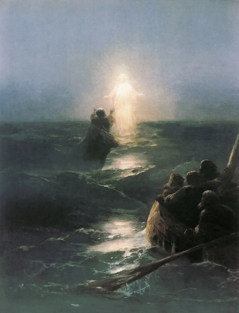 Kävellä vedellä - Ivan Aïvazovski