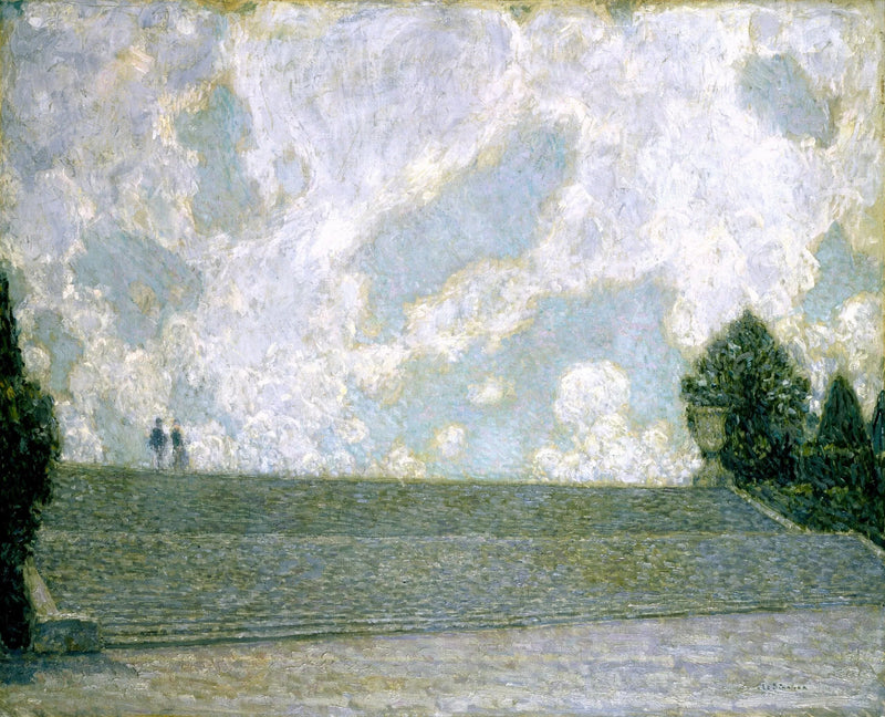 Versailles'n linnan portaat (Palatsin portaat Versailles) - Henri Le Sidaner