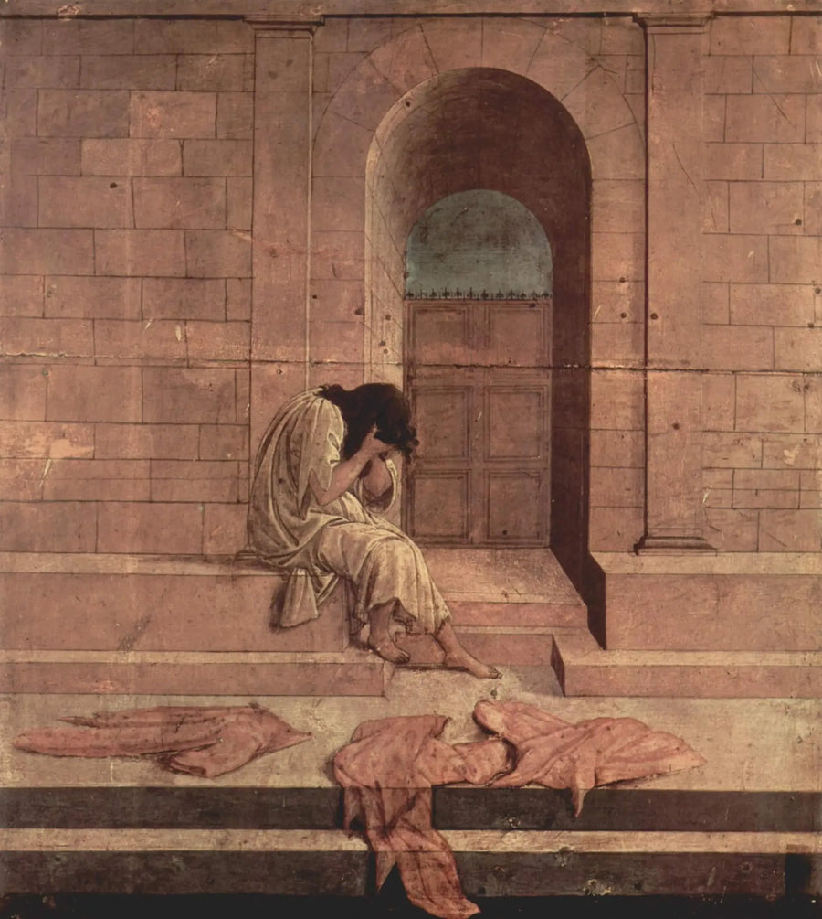 Mardochée itkee - Sandro Botticelli