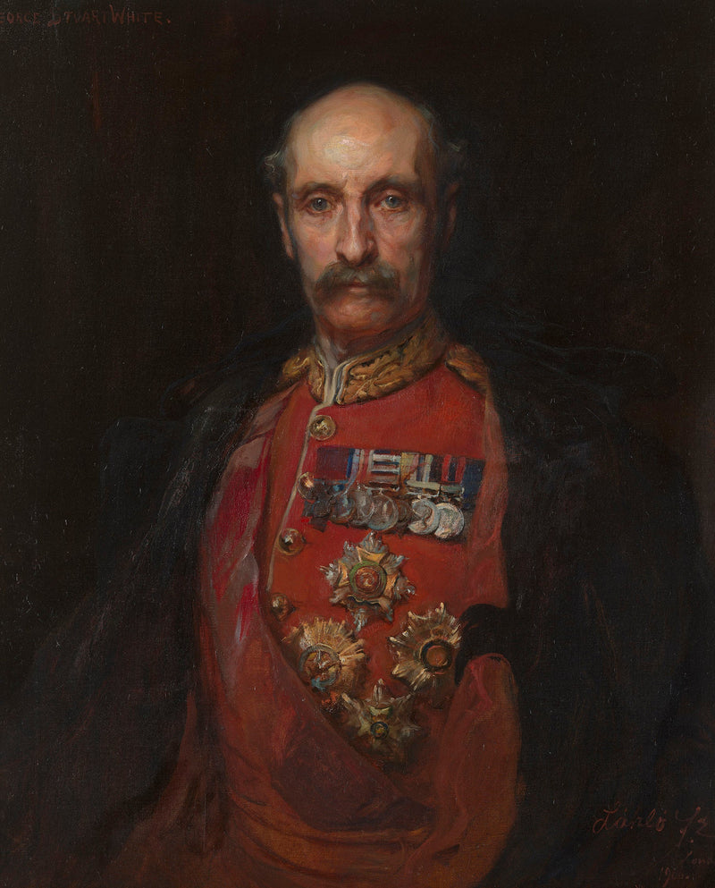 Sotamarsalkka Sir George White, V.C. (1835-1912) - Philip de László