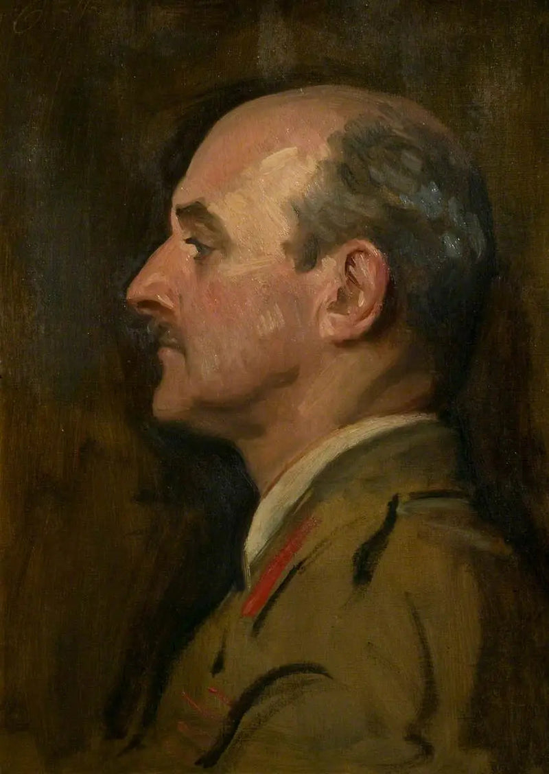 Marsalkka vihtori Allenby (1861–1936), GCB, GCMG (luonnos) - John Singer Sargent