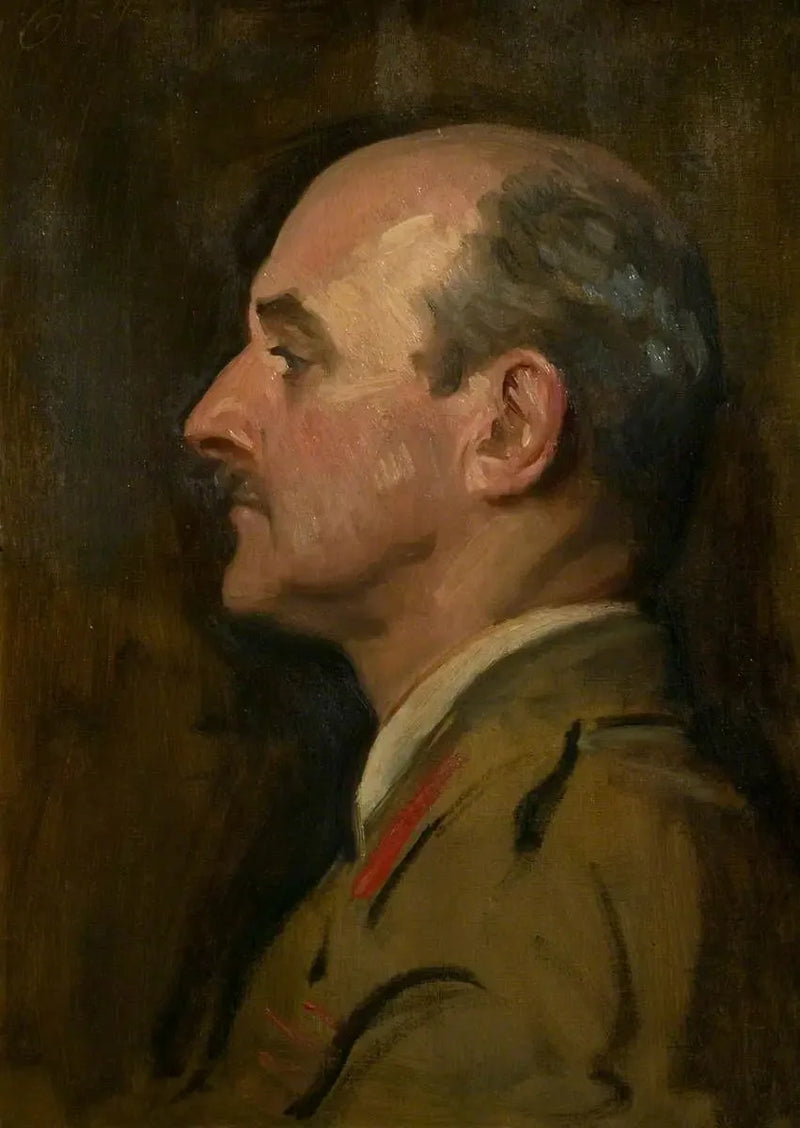 Marsalkka vihtori Allenby (1861–1936), GCB, GCMG (luonnos) - John Singer Sargent