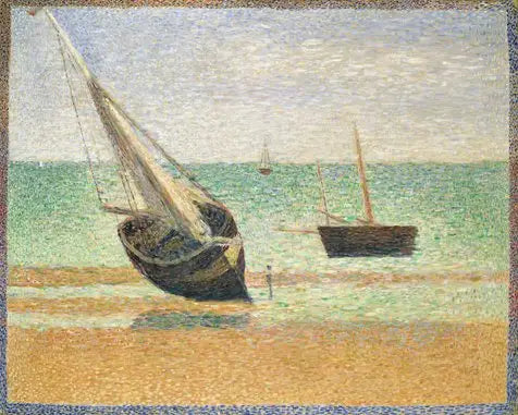 Alhaalla Grandcampissa - Georges Seurat