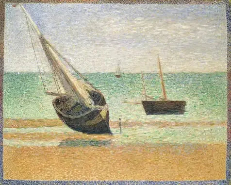 Alhaalla Grandcampissa - Georges Seurat