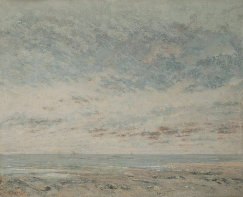 Matala tide Trouville - Gustave Courbet