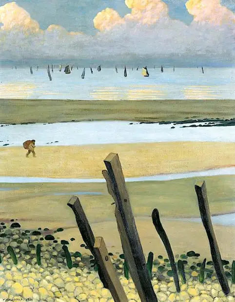 Villervillen matala tide - Félix Vallotton