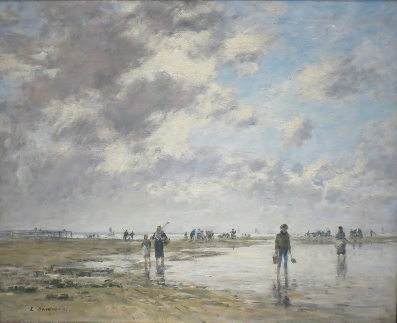 Alhaalla, Berck - Eugène Boudin