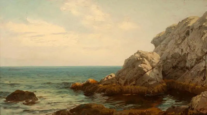Matala tide, Newport, Rhode Island - William Trost Richards