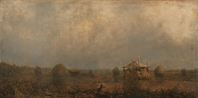 Tuuletus korkealla suolajärvellä - Martin Johnson Heade