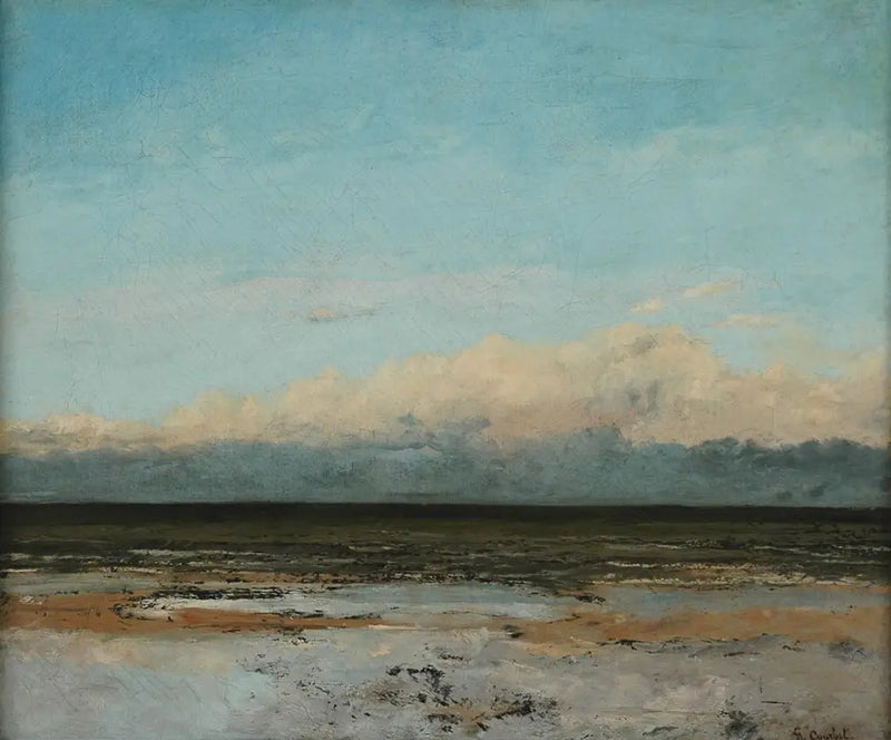 Nousuveden nousu - Gustave Courbet