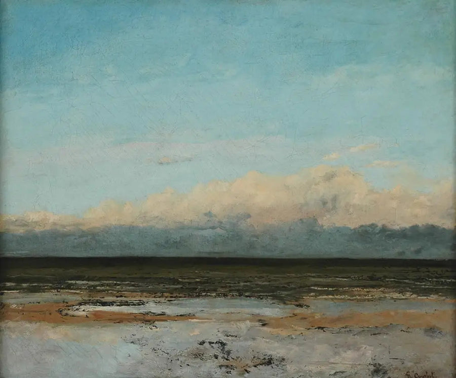 Nousuveden nousu - Gustave Courbet