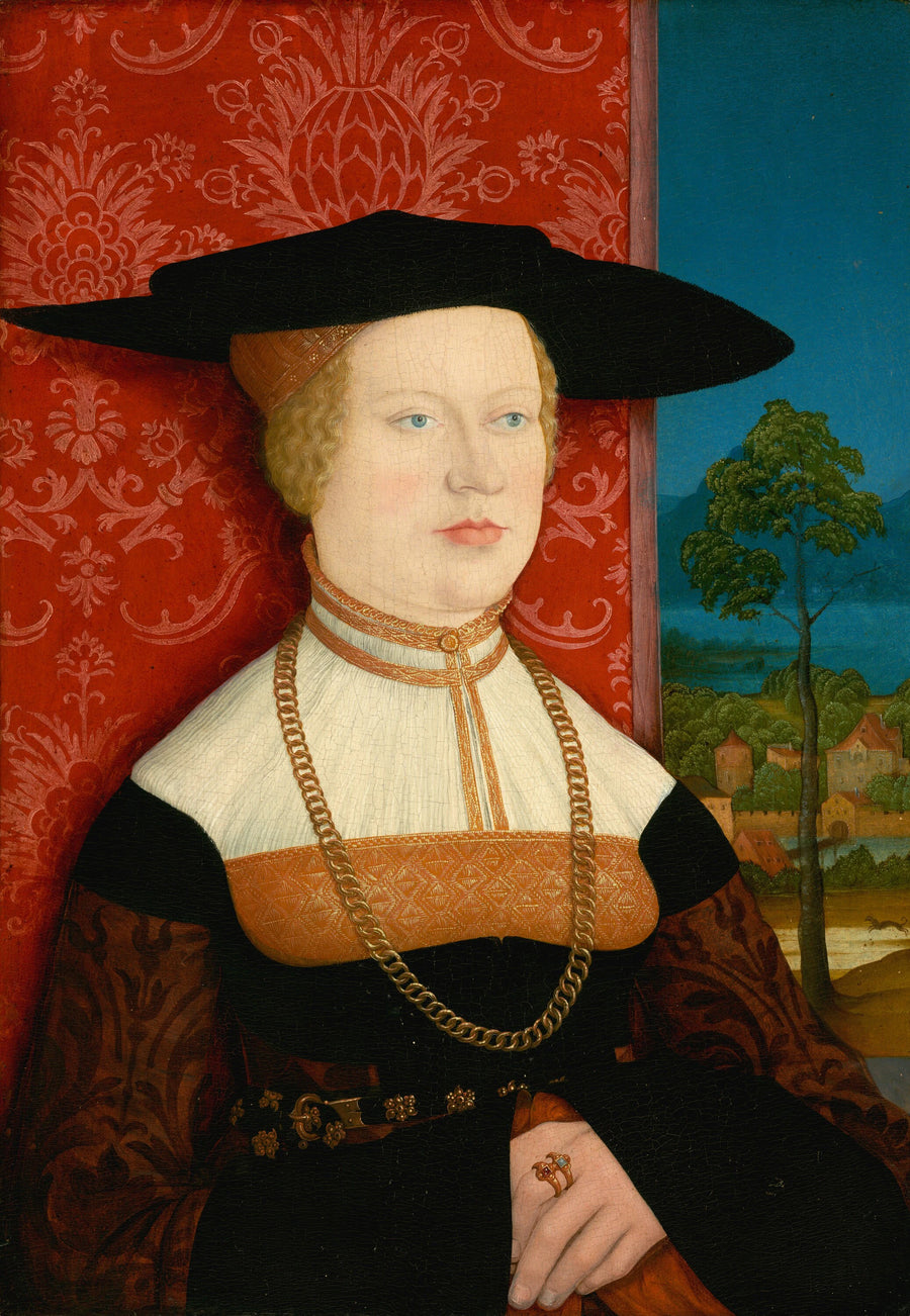 Margarethe Vöhlin, épouse de Hans Roth - Bernhard Strigel